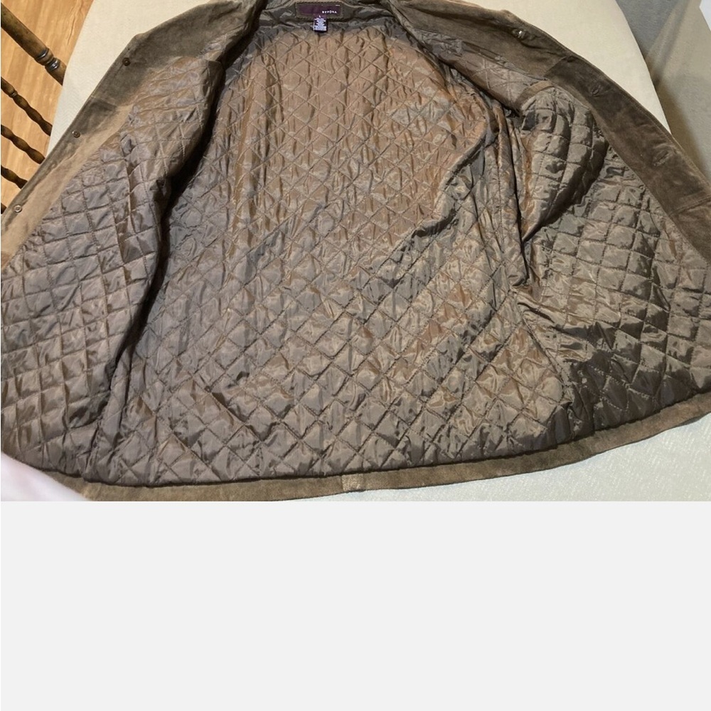 NWT Vintage Brown Suede Jacket - Picture 11 of 17